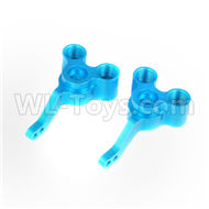 HSP 94188 spare parts-122212 122012 02166-02 Upgrade Aluminum Steering Hub(Left and Right-2pcs)-Blue,Upgrade HSP 94188 RC Car Truck Parts,Upgrade HSP 1:10 RC Truck Spare parts Accessories,HSP 94188 Upgrade Parts